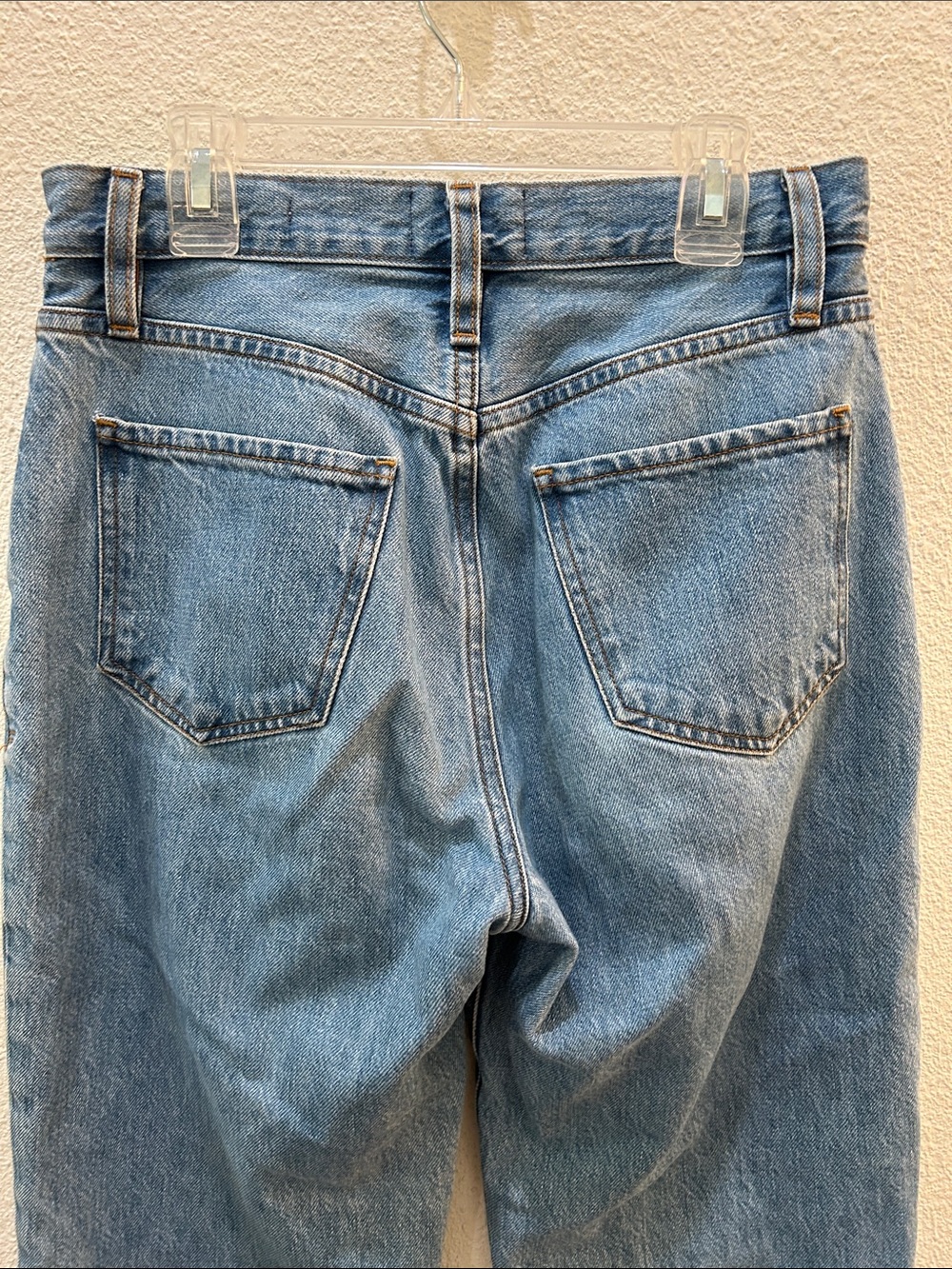 FRAME Le Jane Crop Raw Fray Jean Size 25 - Picture 10 of 16
